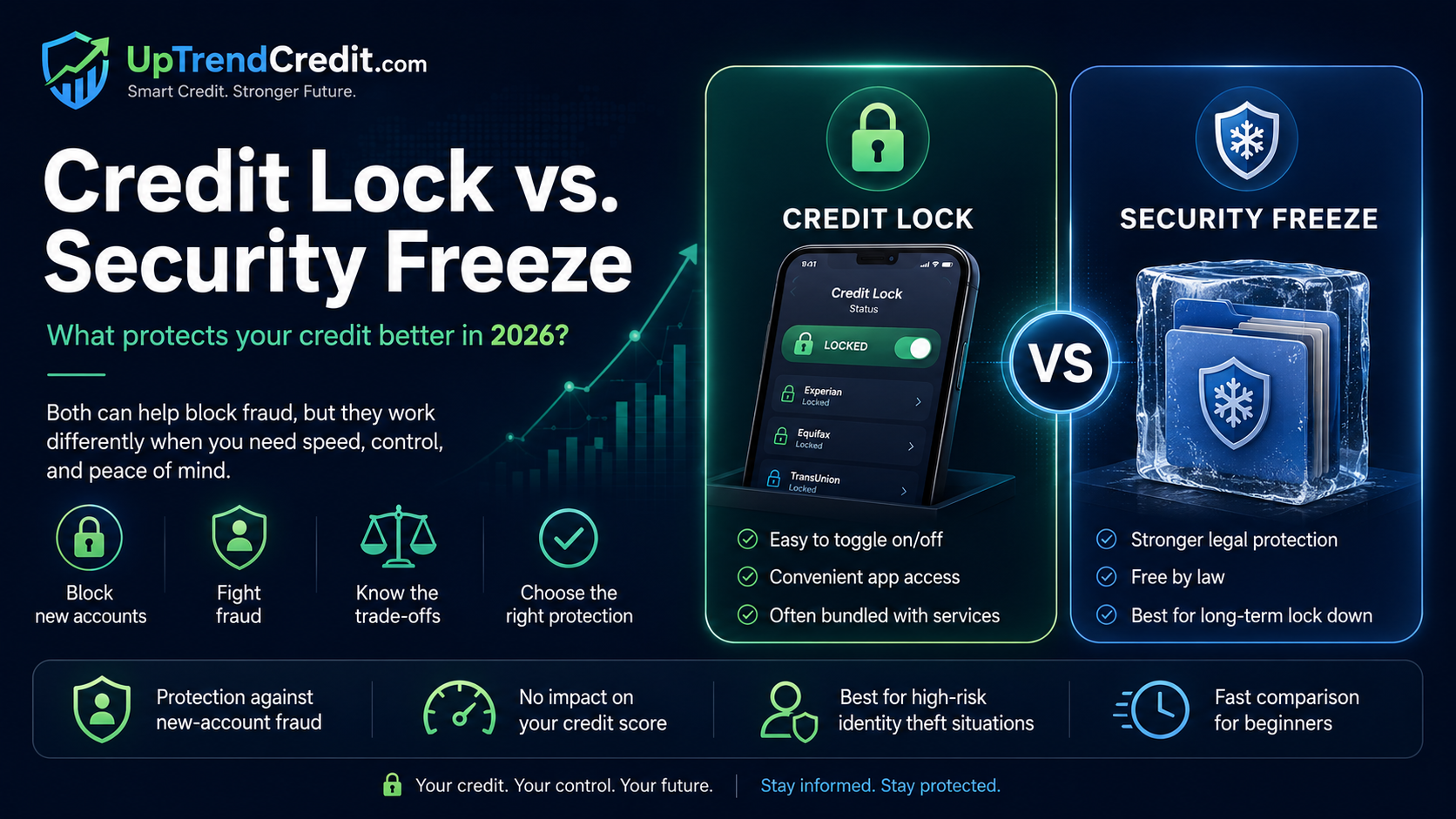 Credit lock vs. security freeze — which actually protects you in 2026